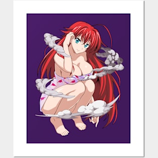 Rias Gremory - High School DxD Posters and Art